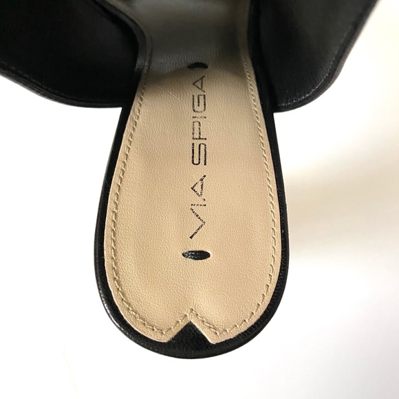 Via Spiga V-fabrizie Heeled Leather Sandal - Picture 6 of 6